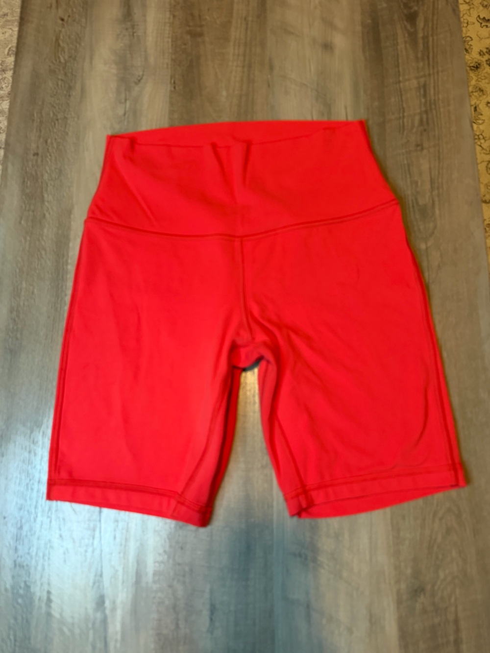 Lululemon Align HR Shorts 8” Sz 8 *reddish orange*